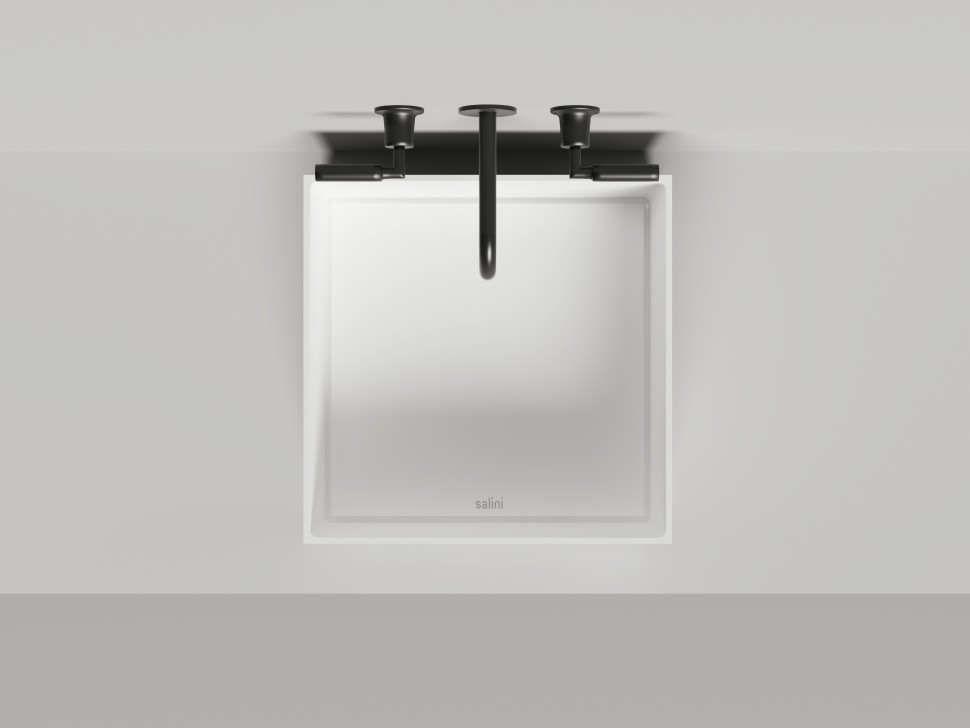 Раковина накладная ARMONIA SQUARE 02 450х450х250 S-Stone Матовое