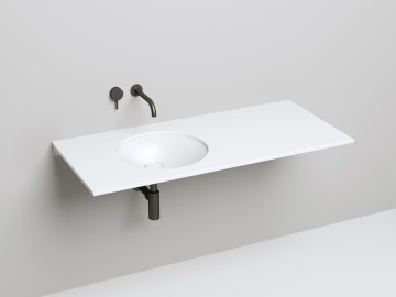 Раковина встраиваемая MAREA 08 в цвете по RAL 420х420х135 S-Stone Матовое