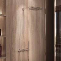 Душевой комплект Аура (Aura) VSFW-6AU1CH встраиваемый, 2 режима, 30см S304 верх душ, хром