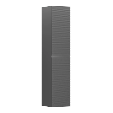 Шкаф-пенал подвесной SANCOS Folk, 350х350х1650 мм, цвет Grey soft, арт. PFL35GS