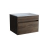База под раковину Vincea  Chiara 600 подвесная, 1 выкатной ящик soft-close, C.Oak
