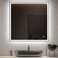 Зеркало LED VLM-3VN7007 700х700 c сенсорным выключателем и диммером
