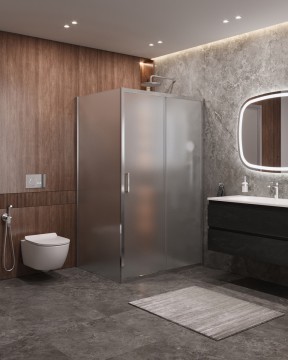 Душевой уголок CEZARES MOLVENO-AH-11-130/90-P-Cr
