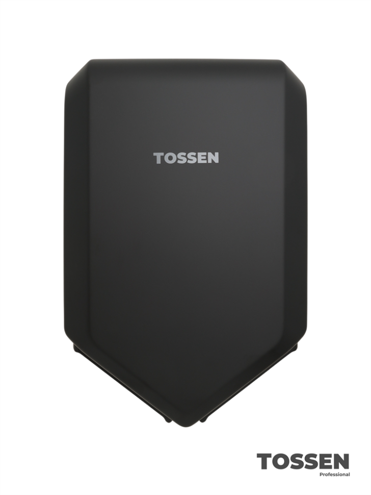 TOSSEN HS 1810 MB - высокоскоростная сушилка для рук (коллекция «Матовый чёрный»)