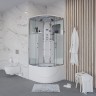 Душевая кабина Niagara Ultra NG-309-01 (100х100х220) высокий поддон(48см),стекло матовое,4 места