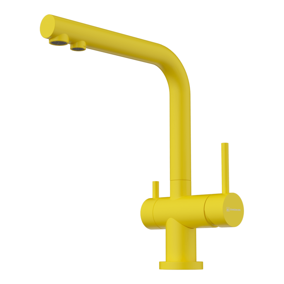 Смеситель для кухни Omoikiri Nagano-SL латунь/sicilian lemon