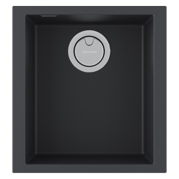 Мойка NEO CLASSIC 41, ACRYSTONE, PM964144-AN, ANTRACITE, 410х435 мм, Paulmark