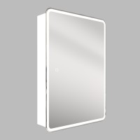 Зеркало STYLE LINE-шкаф "Каре 40*80 универсальное" с подсветкой, сенсор с диммером на зеркале