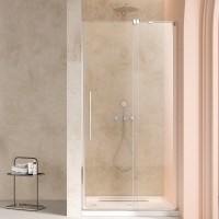 Душевая дверь Волк-Ин (Walk-In) VDS-4WSL120CL-R, 1200, хром, стекло прозрачное, правая