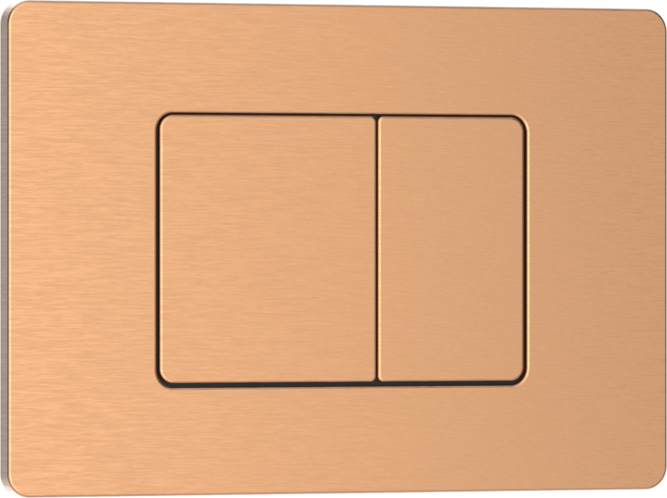 Комплект 3в1 IBERICA BLANCA инсталляция SILENCIO MINI, унитаз BILBAO ALTO белый, кнопка смыва INOX-C розовое золото матовое (IB.001M.BLA.234.1172)