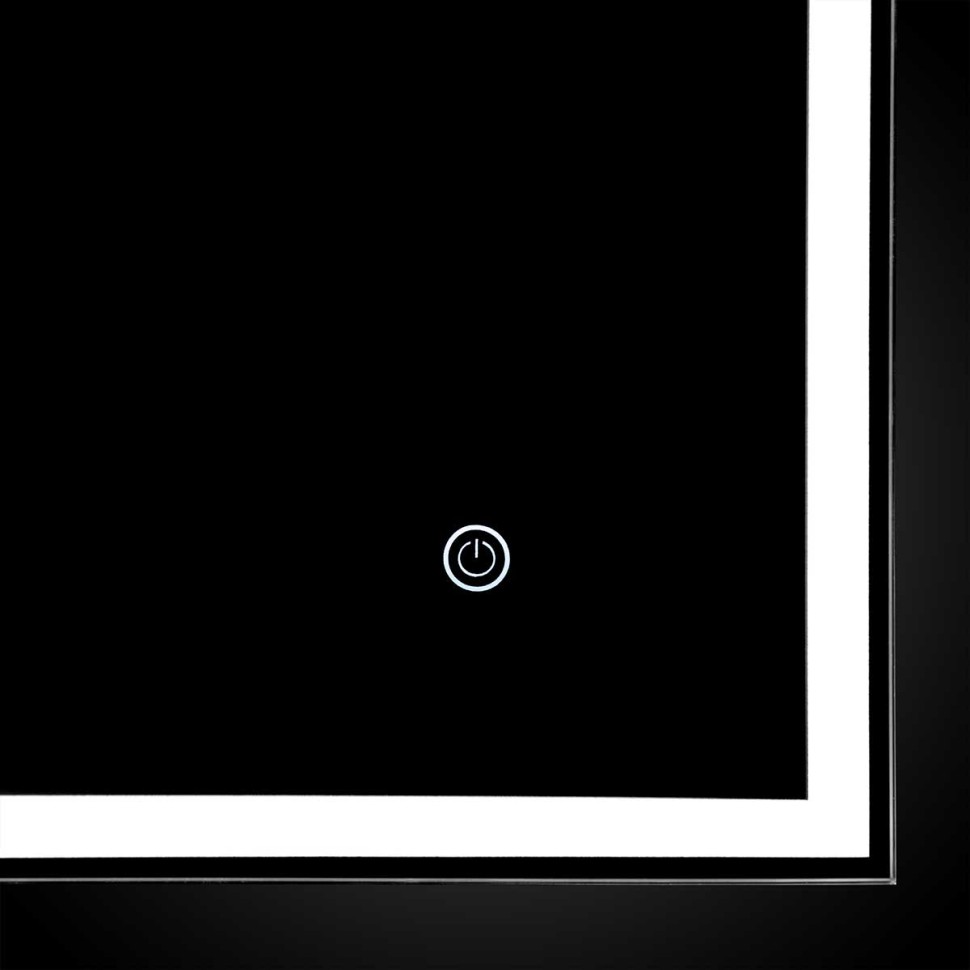 Зеркало LED VLM-3VN9008 900х800 c сенсорным выключателем и диммером