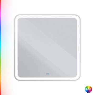Зеркало с функцией памяти CEZARES CZR-SPC-MC-800-800-RGB-TCH
