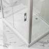 Душевая кабина Niagara Standart ST120/90/15Q (120х90х215) прямоугольник,поддон 15см,распашная,проф.белый,3 места