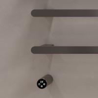 Полотенцесушитель электрический Vincea VTD-2H2GM, вороненая сталь, таймер