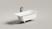 Ванна встраиваемая CASCATA 150x70 S-Stone Матовый