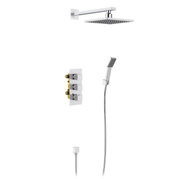 Душевая система встроенная с термостатом Timo Tetra-thermo SX-0179/00SM хром