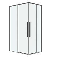 Душевое ограждение Grossman Galaxy 1/2.K33.01.11.42.00-1/2.K33.01.80.42.00 (110х80х195) раздвижная,графит сатин,стекло прозрачное,2 места