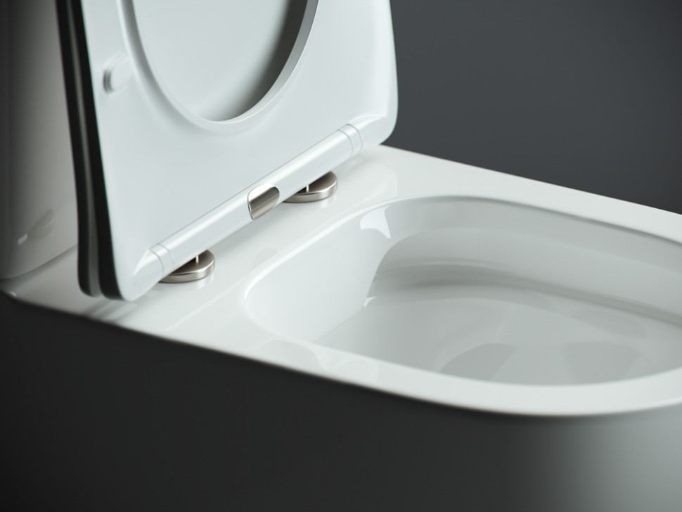 Бачок для унитаза MIA Rimless, двойной смыв 3/6 арматура Ceramicanova