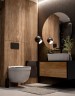 AQM2010 Унитаз подвесной сиденье SoftClose, технология смыва QUIET, скрытый крепеж. 520х360х410