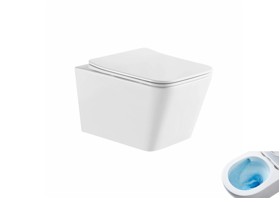 Унитаз подвесной Tornado Gid Tr2143TF 62303Y белый 49x34x36