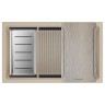 Мойка LUMI-MULTI SINK 74 UNI, IT-GRANIT, LU-MULTI 74-LA, латте, 740х450, Paulmark