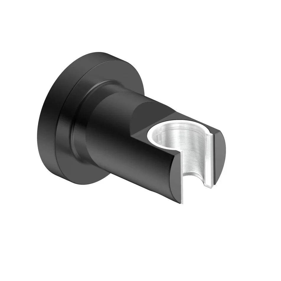 AQM8722MB Siena Держатель ручного душа, латунный, черный матовый