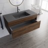 База под раковину Vincea  Chiara 1000 подвесная, 1 выкатной ящик soft-close, C.Oak