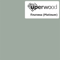 Раковина для ванной 90 см, Uperwood Classic Quartz, кварцевая, серая матовая, платина