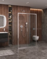 Душевой уголок CEZARES MOLVENO-AH-12-140/80-C-Cr-IV