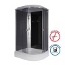 Душевая кабина Niagara Eco E120/80/26L/TN (120х80х215) средний поддон(26см),стекло тонированное,4 места