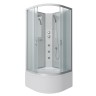 Душевая кабина Niagara Classic NG-2307-14BKG (80х80х200) высокий поддон(40см),стекло матовое,4 места