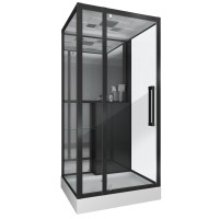 Душевая кабина Grossman Style GR266 (90x100x215) дверь распашная,5 мест