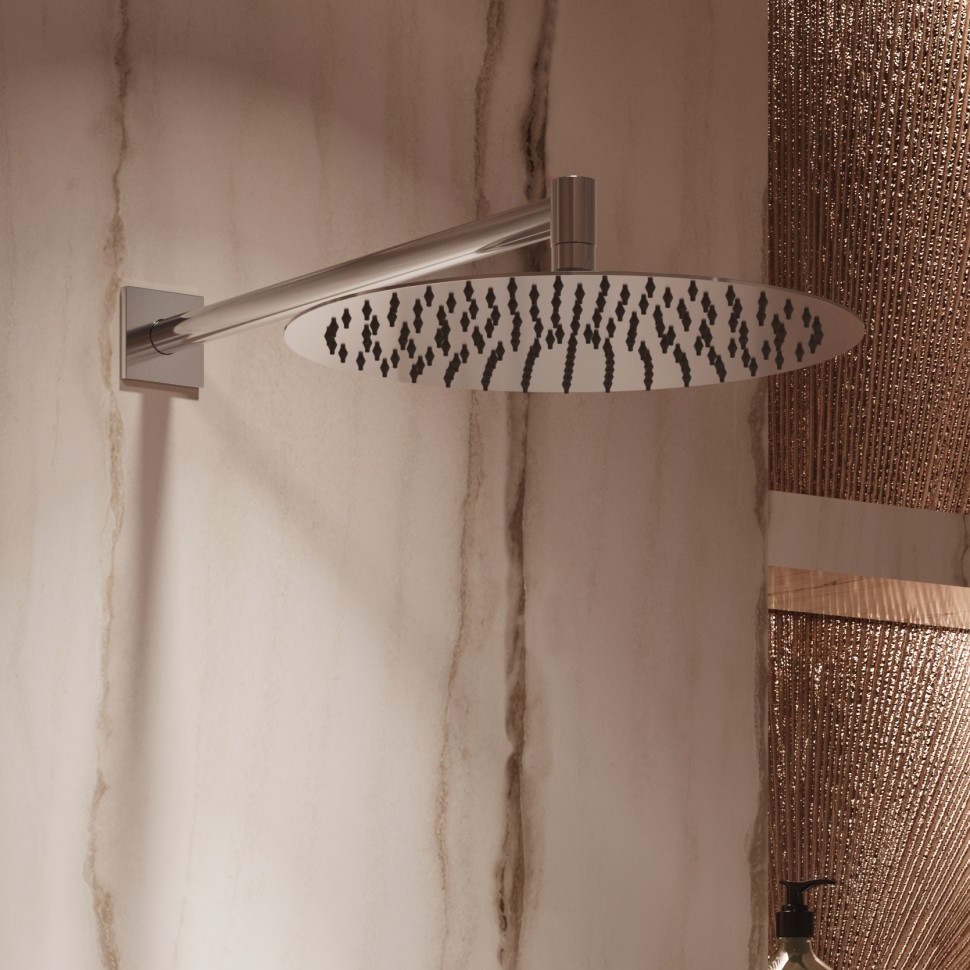 Душевой комплект Альто (Alto) VSFW-6AL1CH встраиваемый, 2 режима, 30см S304 верх душ, хром