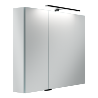 Зеркальный шкаф для ванной комнаты SANCOS Hilton 900x148х740 мм, с LED подсветкой, арт .Z900