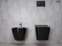 Унитаз подвесной Gid Tr2144BL 62224Y черная глянцевая 52x36x33.5