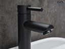 Смеситель для раковины Gid Berlin SS080-BM-K SS080BMK черный матовый