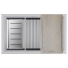 Мойка LUMI-MULTI SINK 74 UNI, IT-GRANIT, LU-MULTI 74-WH, белый, 740х450, Paulmark