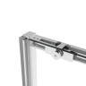 Душевая дверь Slim Soft VDS-1SS140CL, 1400, хром, стекло прозрачное