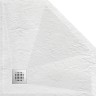 Поддон для душа из искусственного камня VST-4SP9090W, 900*900*25, белый матовый