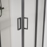 Душевой уголок City VSS-5CT9010CLGM, 1000*900, вороненая сталь , стекло прозрачное