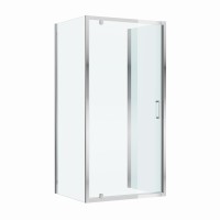 Душевой уголок П-ОБРАЗНЫЙ CEZARES MOLVENO-BA2-100/80-C-Cr-IV