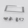 Душевой уголок RGW 150х90х185 см CL-48 CL-14+Z-050-1 Прямоуг., Хром, Прозрачное, 5 мм Easy Clean (32094895-011)