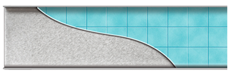 Душевой лоток VeconiKlasik Graphite 750