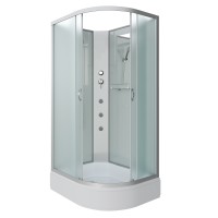 Душевая кабина Niagara Classic NG-33974-14LBKG (90х70х200) средний поддон(26см),стекло матовое,4 места