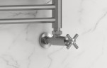 Вентиль угловой крест (G 1/2" НР х G 1/2" НР)