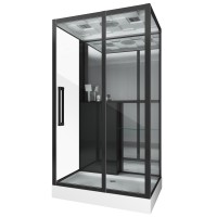 Душевая кабина Grossman Style GR267 (80x120x215) дверь раздвижная,5 мест