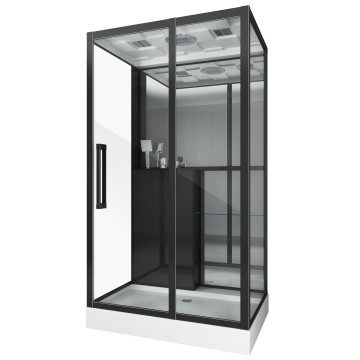 Душевая кабина Grossman Style GR267 (80x120x215) дверь раздвижная,5 мест