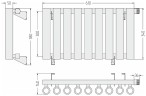 Кумир-0 EU50 правый 300х610 9 секций