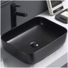 Раковина Ceramalux накладная 2105B цвет черный