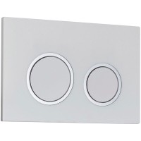 Кнопка смыва Veconi FLUSH V11, белый глянец
